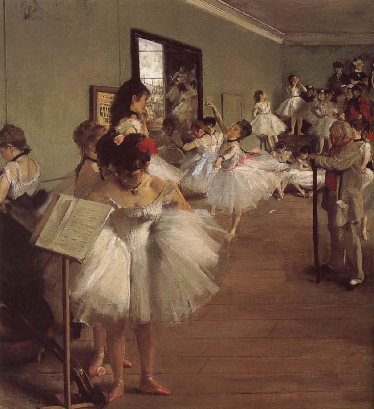 Edgar Degas Dance class oil painting picture